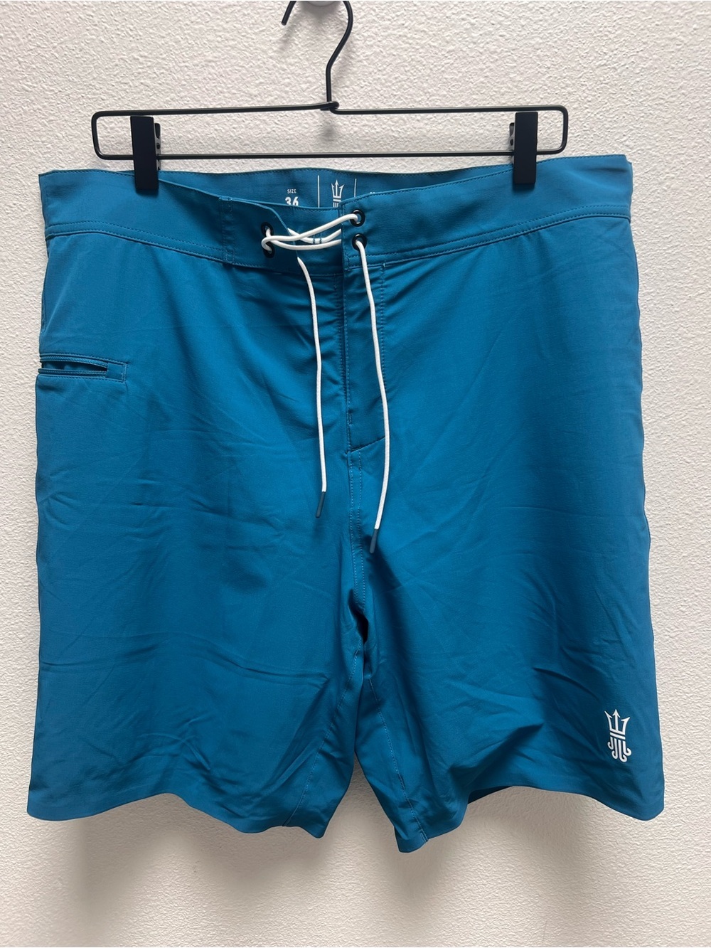 Driftline Mens Boardshorts in Deep Sea Navy Size 36